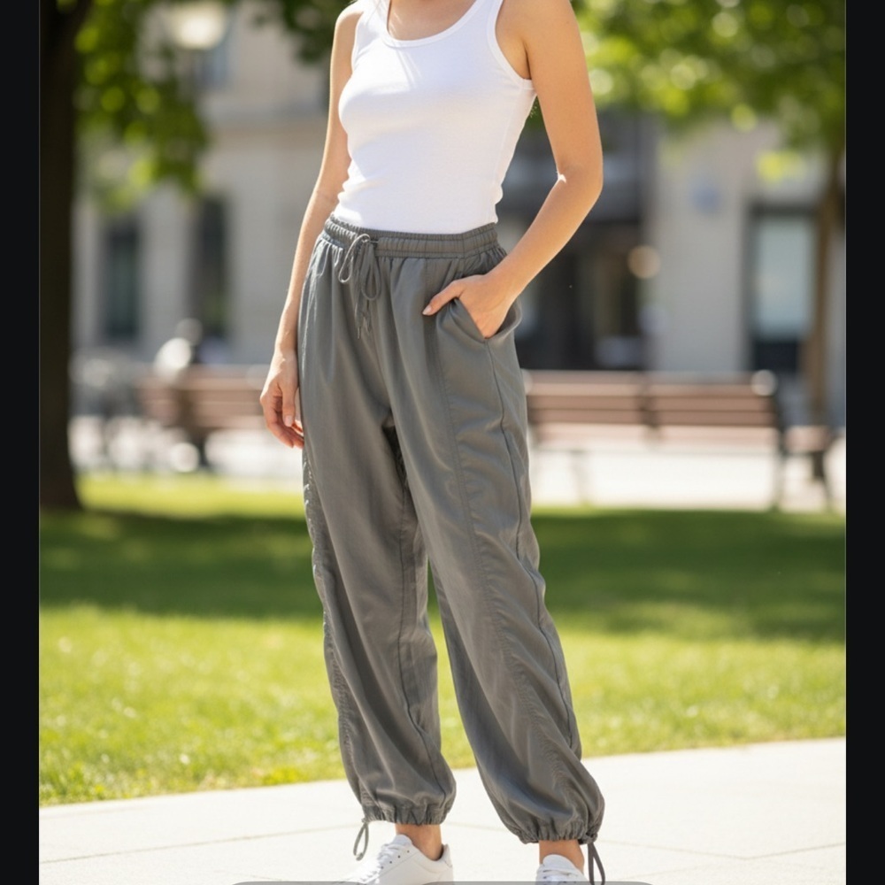 Athleta women’s Charcoal Joggers